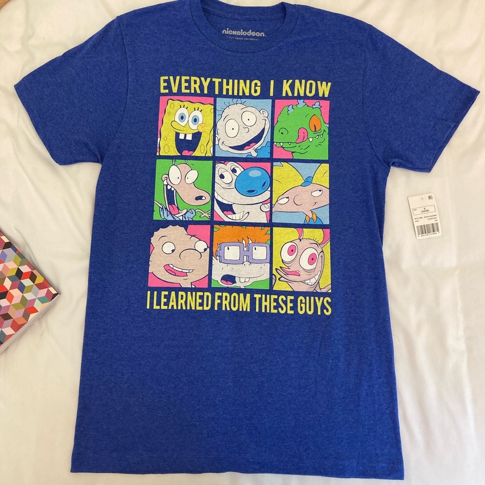 Nickelodeon Classics - "Everything I Know I Learned From These Guys" T-Shirt